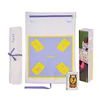 Comprend : 1 jeu de cartes espagnol et un plateau de jeu enroulable