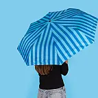 Motif à rayures bleues