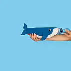 Ouverture automatique et motif en forme de baleine