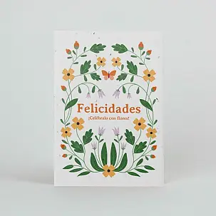 Tarjetas de felicitación plantables