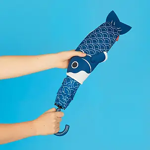Parapluie pliable avec housse pour poisson Koi