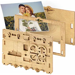 ClueFrame : Cadre photo avec puzzles