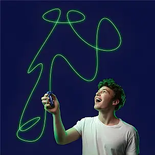 ZipString Luma Glow-in-the-dark jouet flottant à corde phosphorescente