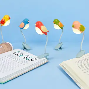 Liseuse en forme d'oiseau