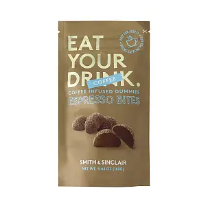 Mangez votre boisson Gummies à l'espresso