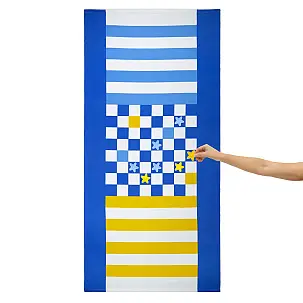 Serviette de plage originale du jeu Checkers