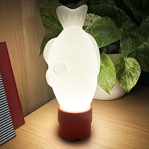 Lampe de chevet en forme de poisson à la sauce soja
