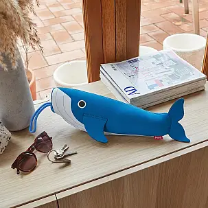Parapluie automatique avec housse en forme de baleine