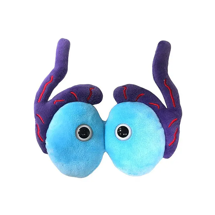 Porte-clés Humoristique En Silicone - Forme De Testicules, Cadeau Drôle Pour Hommes