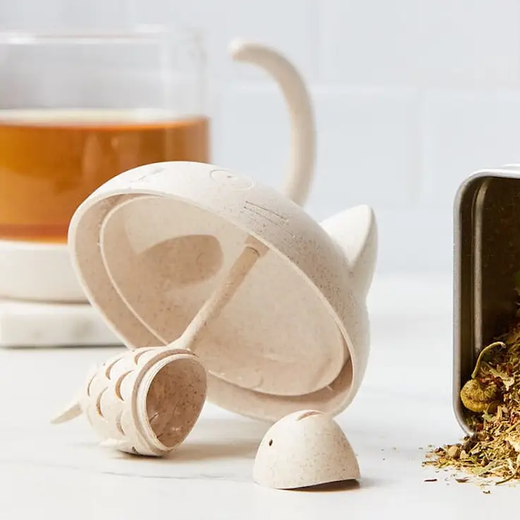 Infuseur intégré en forme de poisson