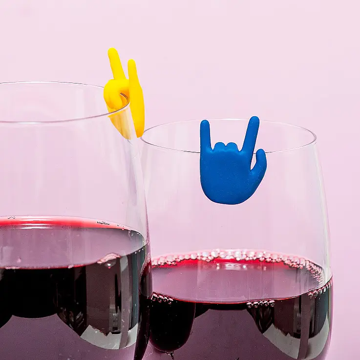 Marqueurs de tasse en forme d'aiguilles à bascule