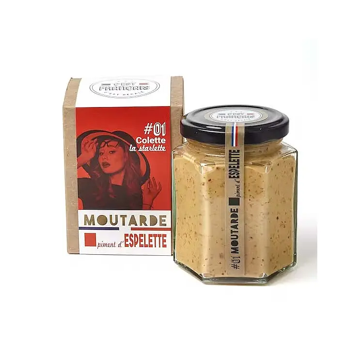 Moutarde au piment d'Espelette