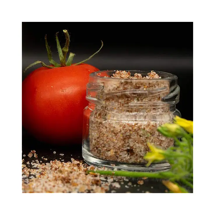 Sel de mer à la tomate et à l'ail