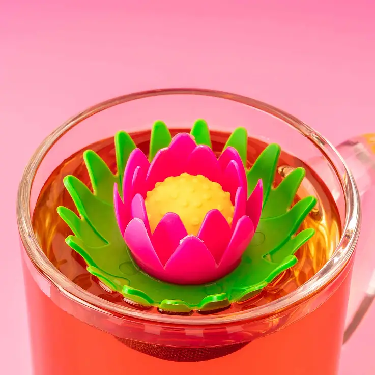 Infuseur à thé en forme de fleur de lotus