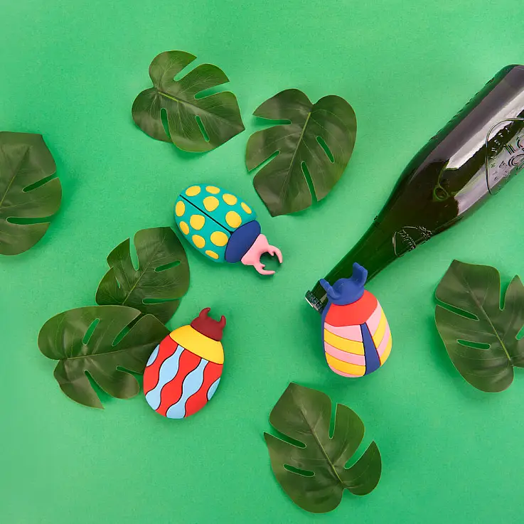 Décapsuleur original en forme de scarabée