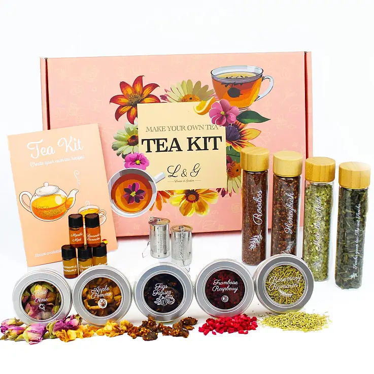 Kit pour préparer ses propres thés et infusions