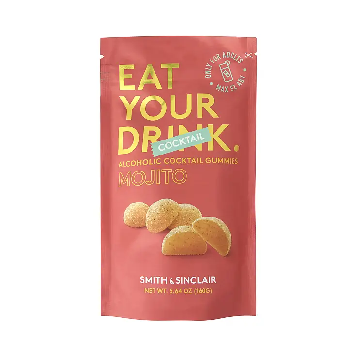 Chaque gomme contient 5% d'alcool