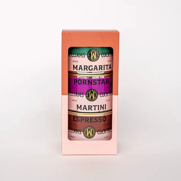 Pack de cocktails en canette Williams