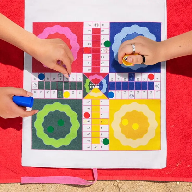 Jeu de société de voyage Parchís