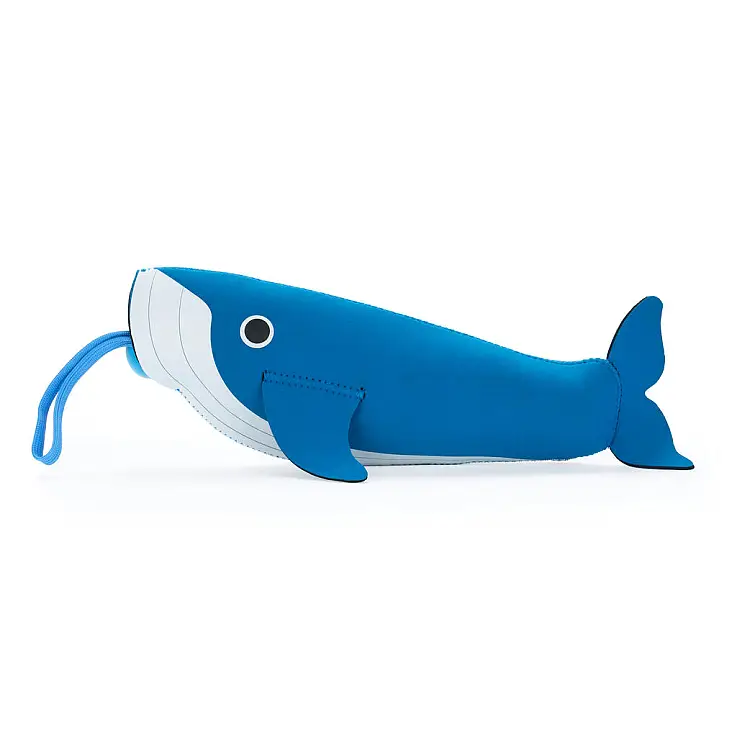 Housse en néoprène en forme de baleine