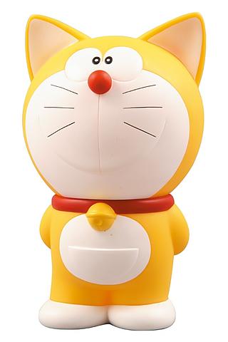 This is how Doraemon used to look: he was yellow and had ears