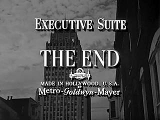 "Executive Suite", a film by Robert Wise