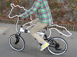Turn your bike into a horse with "horsey"