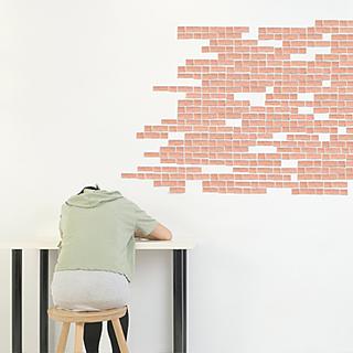 Make any wall look like a bear brick wall