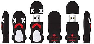 Mimobot USB flash drive, diseño de Friends With You